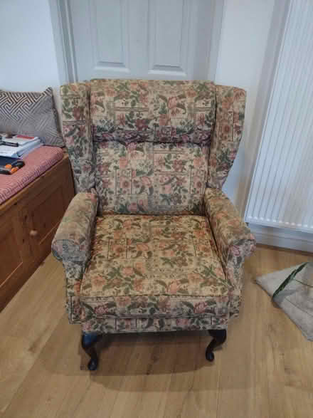 Photo of free Comfortable wing back chair (New Milton BH25) #1