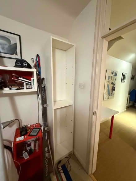 Photo of free IKEA office furniture- desk and Bily Bookcases (Allerton L18) #2