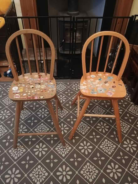 Photo of free 2 children's chairs (Park Road EH22) #1