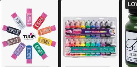 Photo of Leather or fabric paint (19802) #2