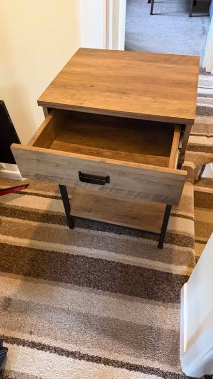 Photo of free Bedside table with drawer (Letchworth SG6) #2