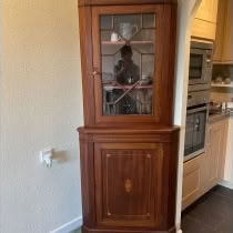 Photo of free Victorian/Edwardian Corner Display Cabinet (Saint Davids Ward EX4) #1