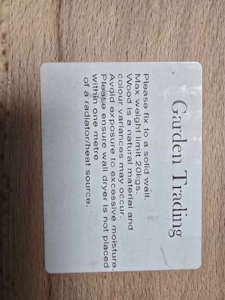 Photo of free Wall hung rack (Penrith CA11) #2