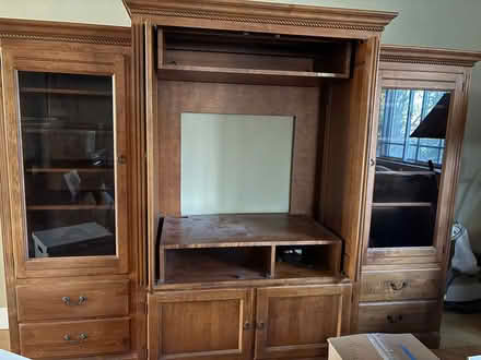 Photo of free Ethan Allen Entertainment center (Sunnyvale) #1