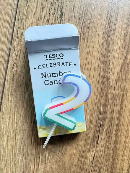 Photo of free Birthday candle 2 y-o (Stockport centre SK1) #1