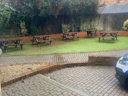 Photo of free Wooden benchs (Kingsthorpe) #1