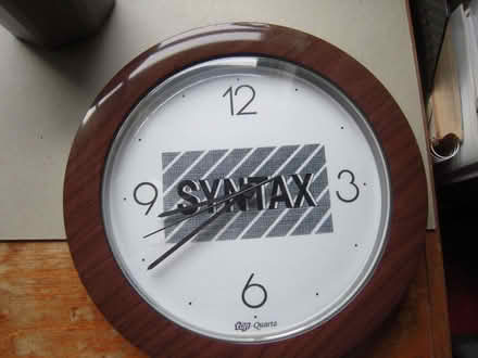 Photo of free 25cm wall clock base (Maidenhead SL6) #1