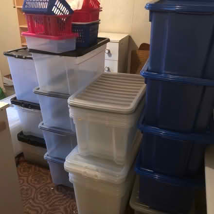 Photo of free Lots of storage boxes & baskets (West Southampton SO16) #2