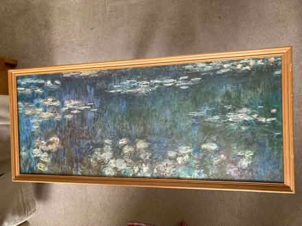 Photo of free Framed Monet print (Nether Poppleton YO26) #1