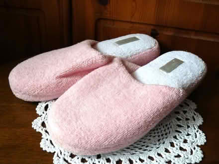 Photo of free New Light Pink Slippers Size 7-8 (Woodside WD25) #1