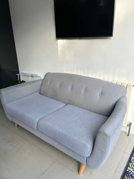 Photo of free DFS sofa & foot stool (SE21) #3