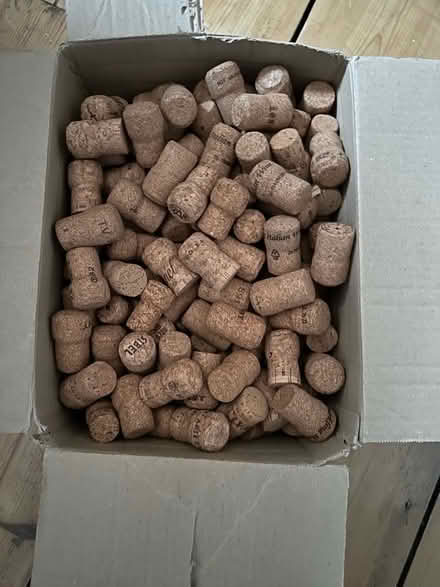 Photo of free Box of used corks (Wisewood S6) #1