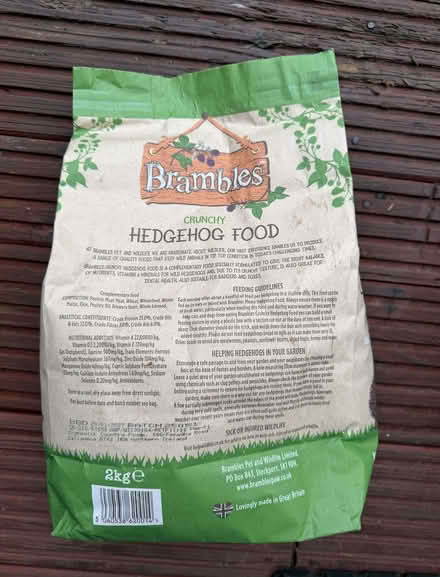 Photo of free Hedgehog food (Kingsthorpe) #2