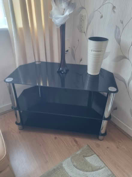 Photo of free Glass tv stand (Ashbourne Ave, WN2) #1