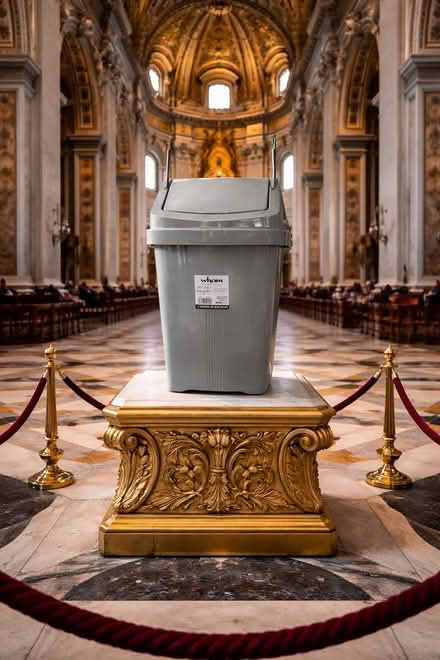 Photo of free Big Plastic Swing Bin (50L) (Ballsbridge) #3