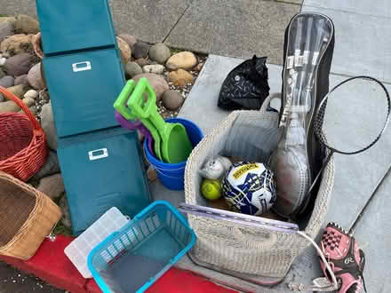 Photo of free Sand toys baskets badminton kids bb (16 G Street, San Rafael) #3