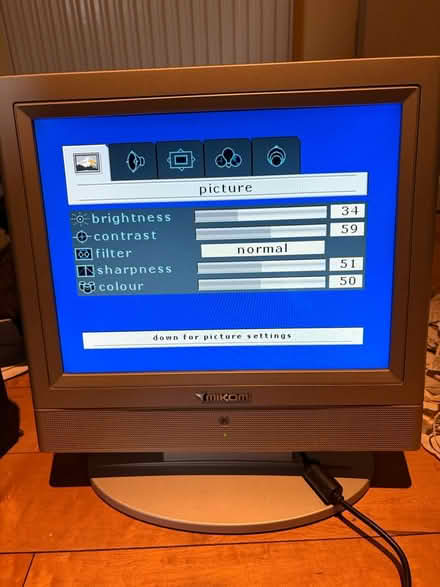 Photo of free Mikomi 15” TV (Ballybough) #1