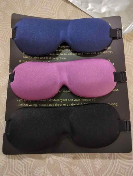 Photo of free Unused sleep masks (Chelsea/Flatiron) #3
