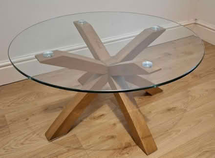 Photo of free Next Glass topped coffee table (Chelmsford CM2) #1