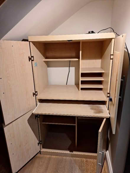 Photo of free Computer workstation hideaway (dismantled) (Temple Mills E15) #1