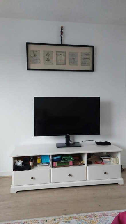 Photo of free Ikea Tv table with storage (Boswall area EH5) #1