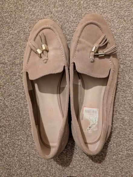 Photo of free Office nude suede brogue flats uk6 (Low Fell Ne9) #1