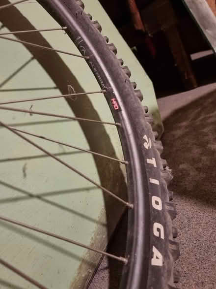 Photo of free Mountain bike wheel and tyre (Chorlton M21) #2