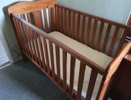 Photo of free Cot/Bed (Yaxley) #1
