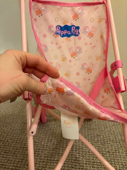 Photo of free Peppa Pig push chair (Stockport centre SK1) #2
