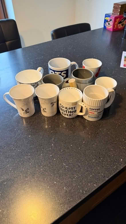 Photo of free Assorted mugs x 10 (Letchworth SG6) #1