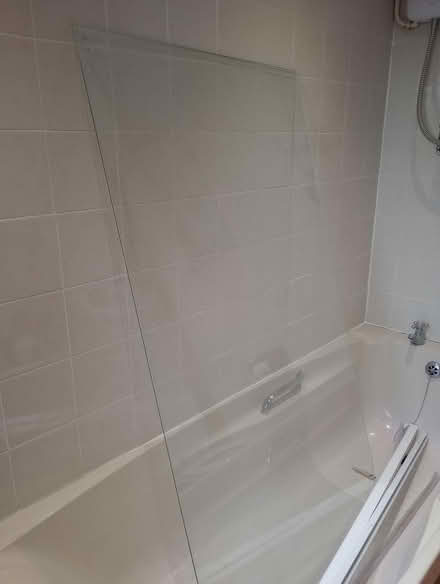 Photo of free Glass shower screen with fittings (1 mile from Newton Poppleford) #1