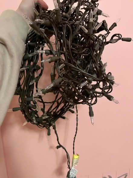 Photo of free White Christmas lights (Winter Hill) #1