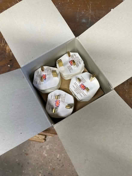 Photo of free Box of 9 brand new electric plugs (Southdown AL5) #1