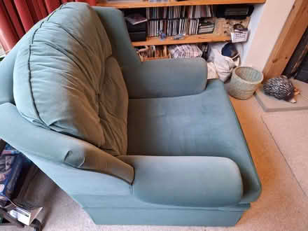 Photo of free Green armchair (Nether Edge Sheffield S7) #2