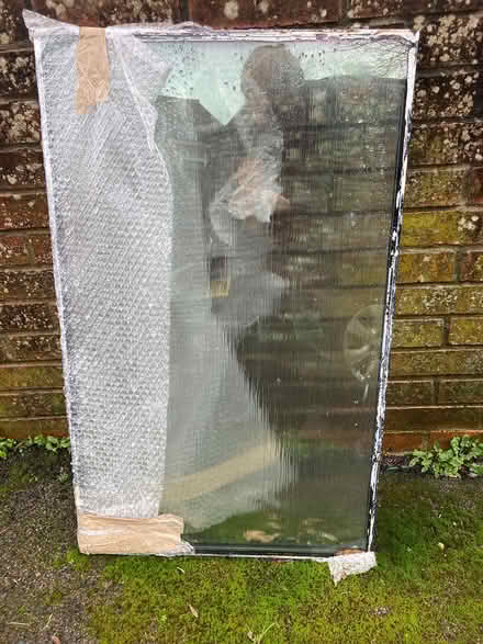 Photo of free frosted glass panel for a door (Glastonbury BA6) #3