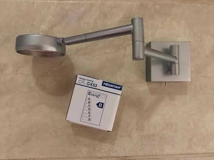 Photo of free Stainless steel wall lamp (Abbots Langley (WD5)) #1