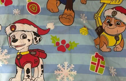 Photo of free Paw Patrol Christmas bedding (Chatham ME4) #3