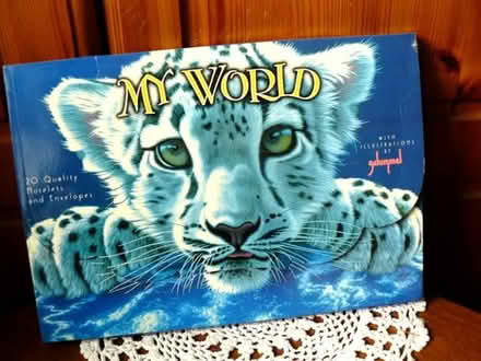 Photo of free notelets/envelopes set (animals) (Woodside WD25) #1