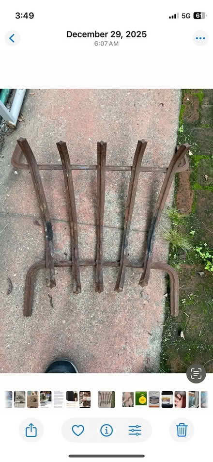 Photo of free Fireplace grate (Oakland) #1