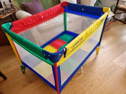 Photo of free Folding travelcot, Graco (Silverdale LA5) #1