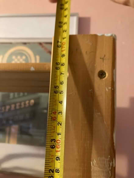 Photo of free Tall wood shelves -pair (CF23 pentwyn) #3