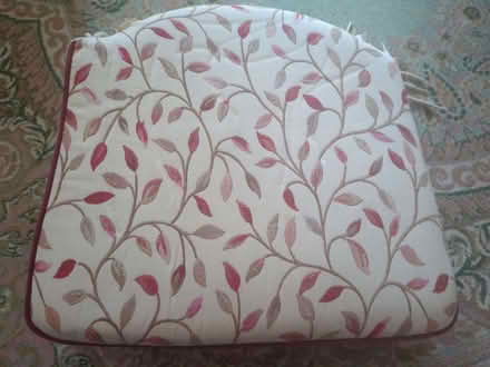 Photo of free Four cushions/pads for dining chairs (Malvern Wells WR14) #1