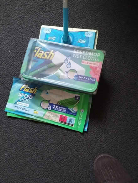 Photo of free Flash mop with cloths (Speedwell Bristol) #1