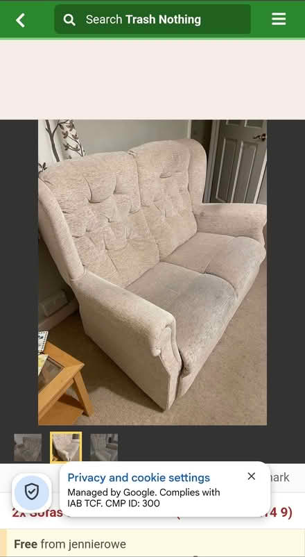 Photo of Sofa (Salisbury SP1) #1