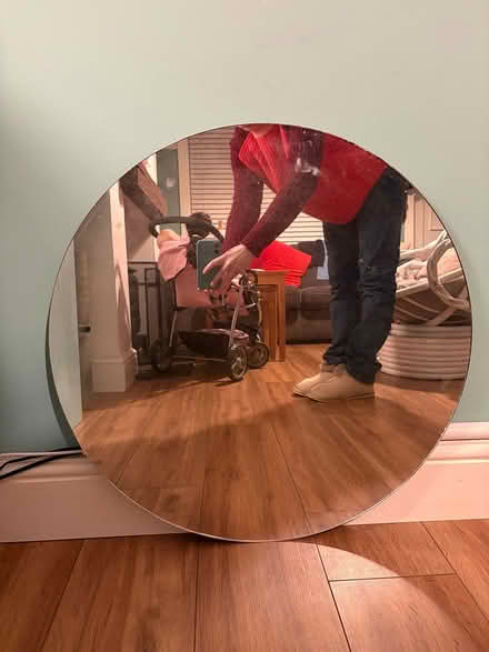 Photo of free Round mirror 65cm (Stockport centre SK1) #1