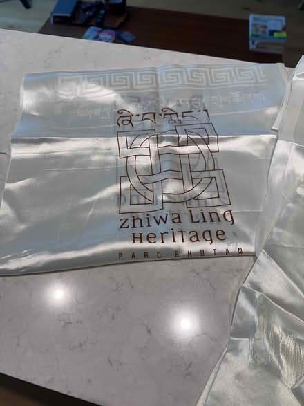 Photo of free Silky prayer scarves from Bhutan (McKellar Park) #3