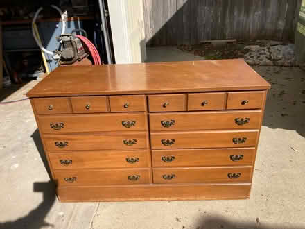 Photo of free Wood dresser (Sacramento) #1