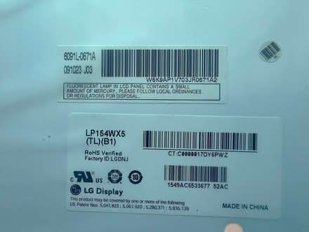 Photo of free Toshiba Laptop Replacement Screen (Kingsthorpe) #3