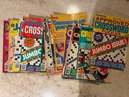Photo of free Old Crossword Puzzle books (Bronte area) #1