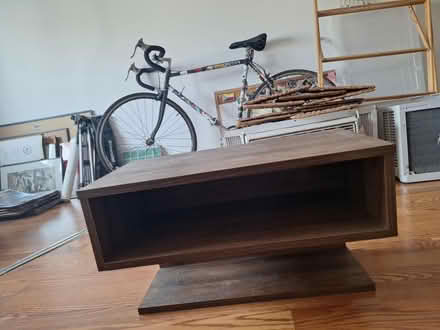 Photo of free Wood floating nightstand (Sunnyside) #2